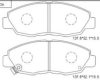 ASIMCO KD1728 Brake Pad Set, disc brake